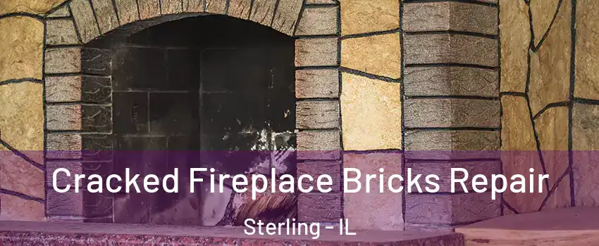  Cracked Fireplace Bricks Repair Sterling - IL