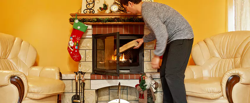 Gas to Wood-Burning Fireplace Conversion Services in Sterling, Illinois