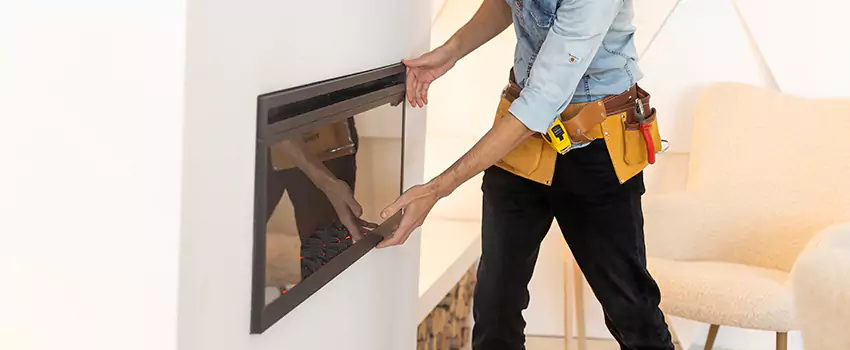 Metal Fireplace Installation in Sterling, Illinois