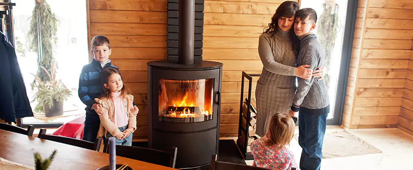 Morso Cast Iron Fireplace Insert Installation in Sterling, Illinois