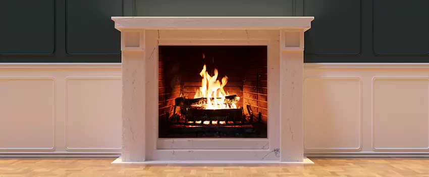 Open Flame Wood-Burning Fireplace Installation Services in Sterling, Illinois