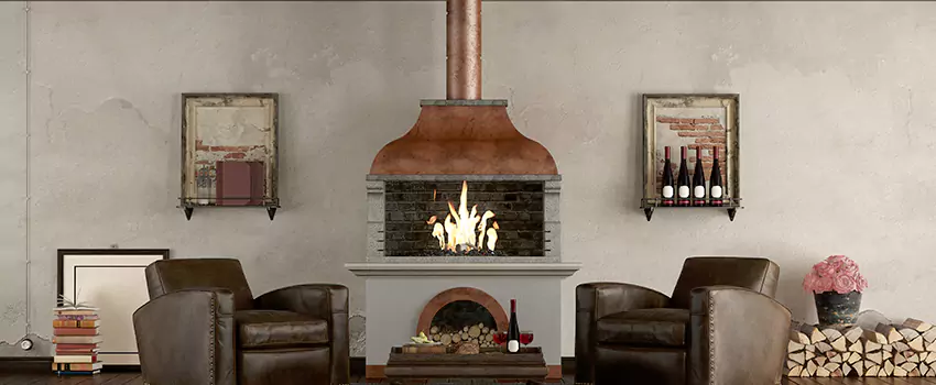 Thelin Hearth Products Providence Pellet Insert Fireplace Installation in Sterling, IL