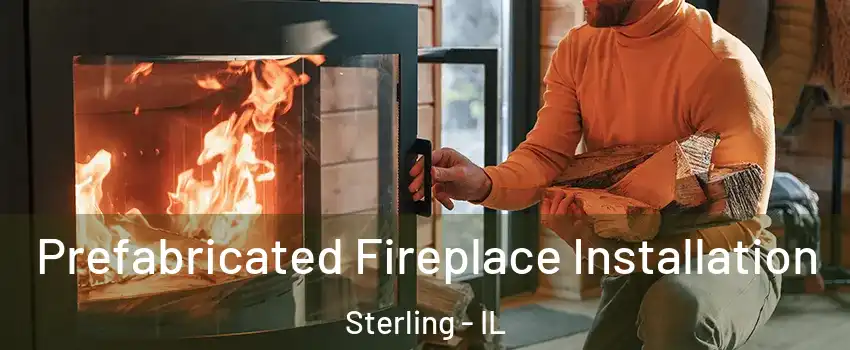  Prefabricated Fireplace Installation Sterling - IL